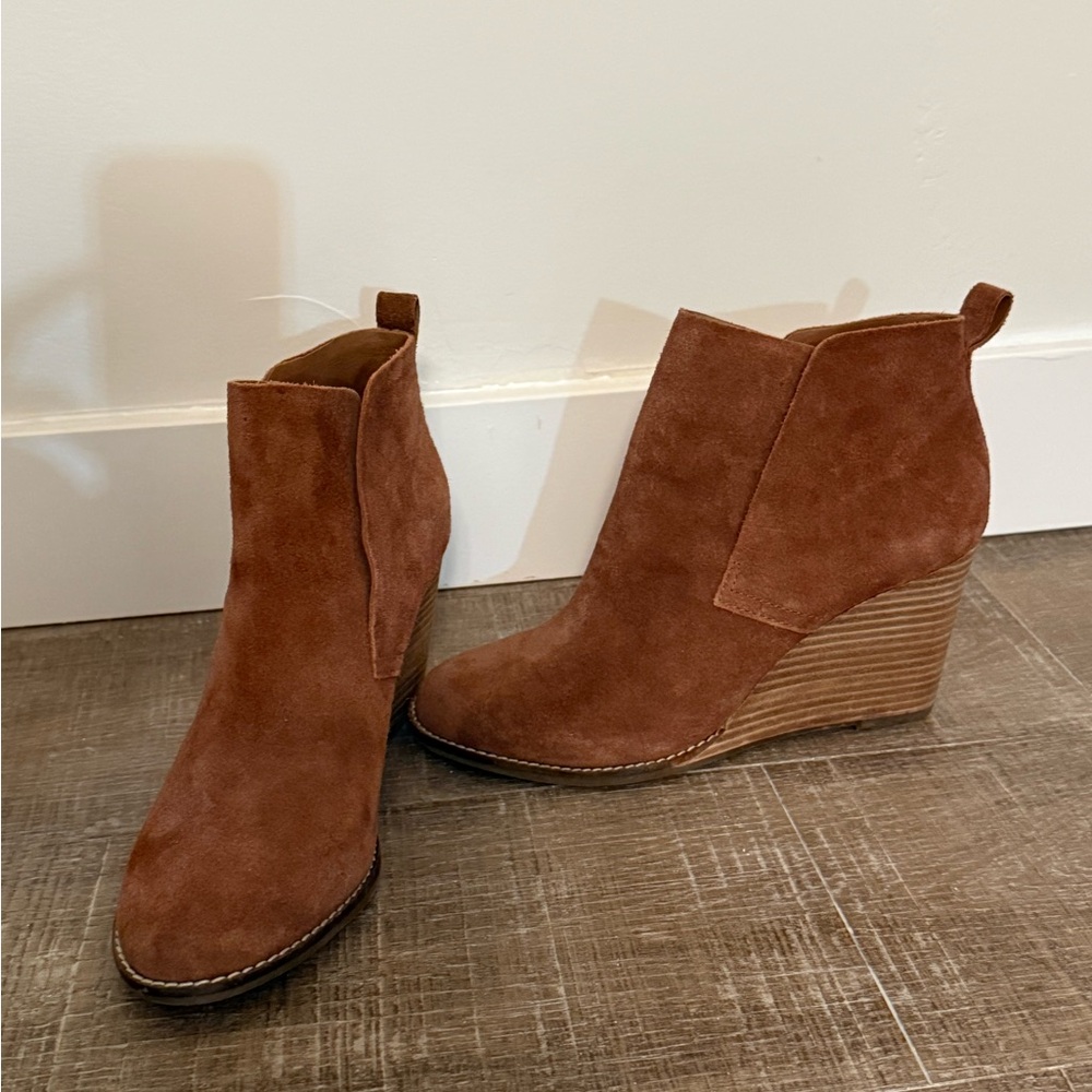 Women's Brown Suede Ankle Boots